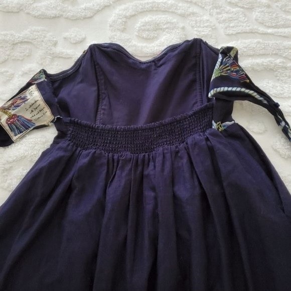 Anthropologie Blue Backless Dress - Picture 5 of 8